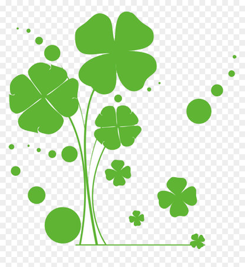 Fourleaf Clover Png - 4 Leaf Clover Png, Transparent Png - clover png