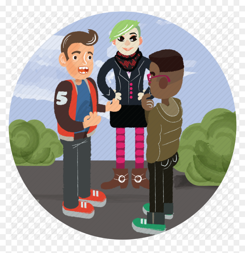 Friends Talking Png, Transparent Png - friends png
