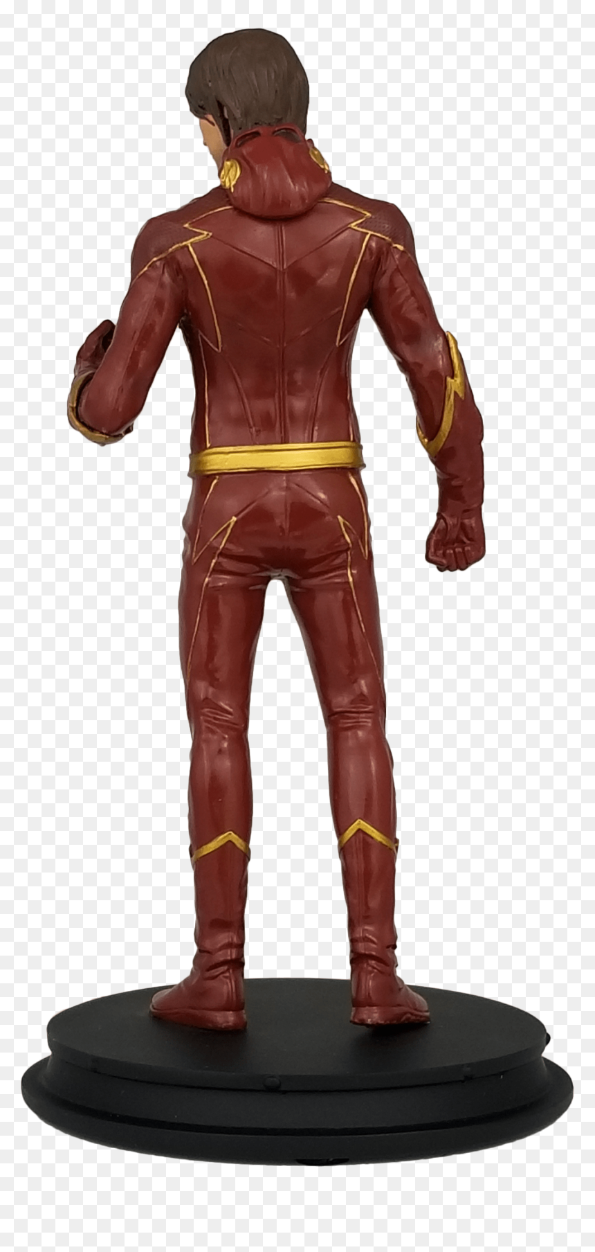 The Flash Comes The The Flash As He Appears In Season - Future Flash Cw Statue, HD Png Download - the flash png