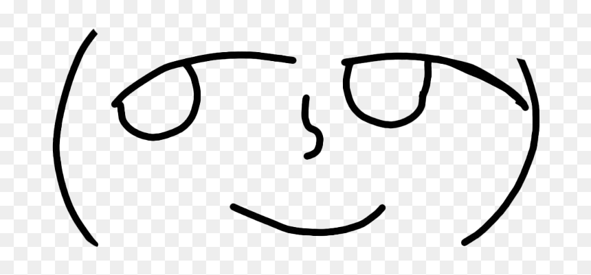 Lenny Face Png File, Transparent Png - lenny face png