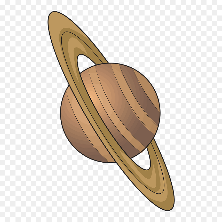 Saturn Clipart - Lymnaeidae, HD Png Download - saturn png