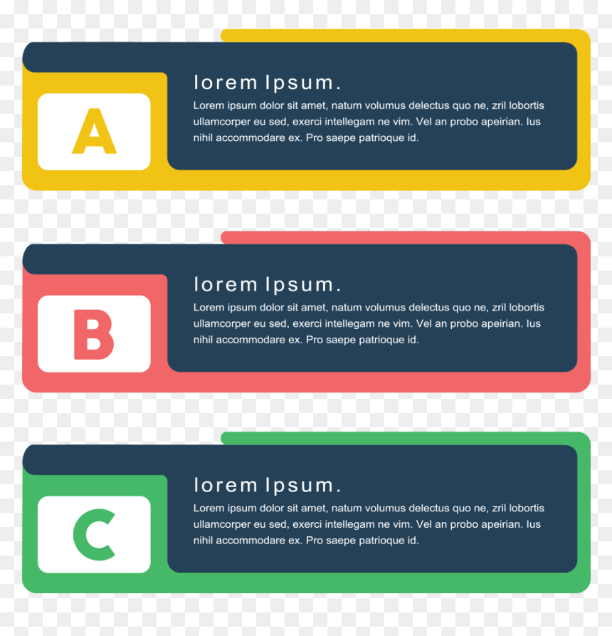 Creative Concept Colorful Vector Png Banners - Vector Banner Png, Transparent Png - banners png