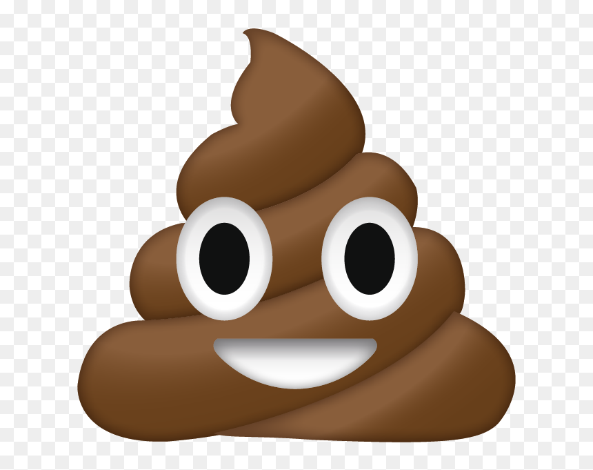 Poop Emoji, HD Png Download - iphone emoji faces png