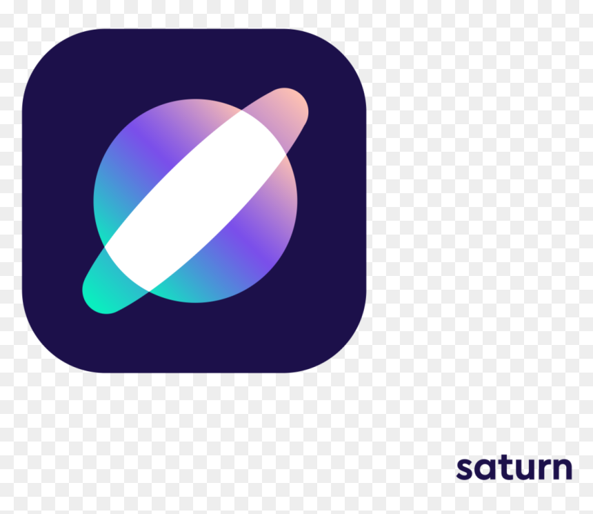 Saturn Logo-16 - Graphic Design, HD Png Download - saturn png