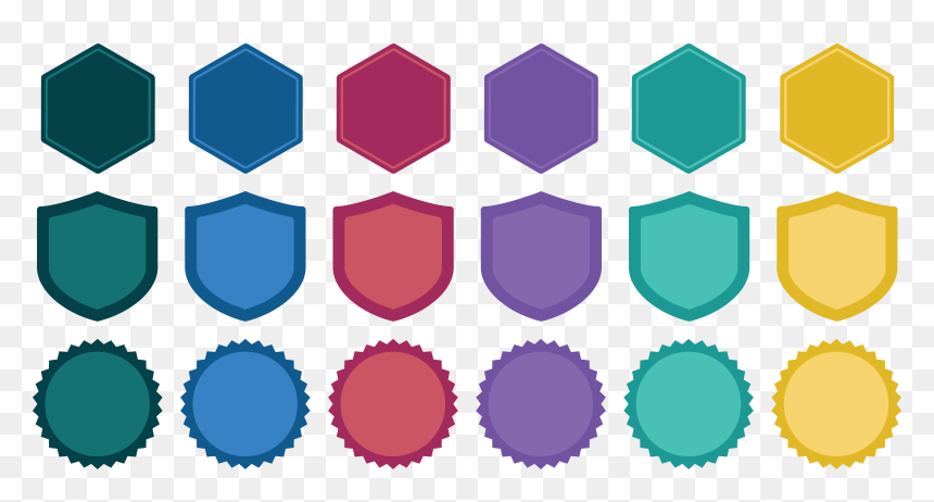 Badge Shapes Png - Avenger Infinity War Cupcake Toppers, Transparent Png - badge png