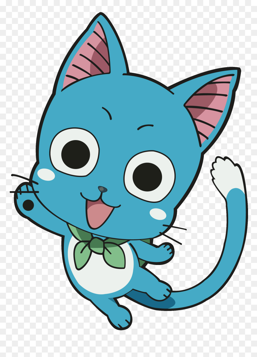 Download Happy Png Free Download - Fairy Tail Happy Hd, Transparent Png - happy png