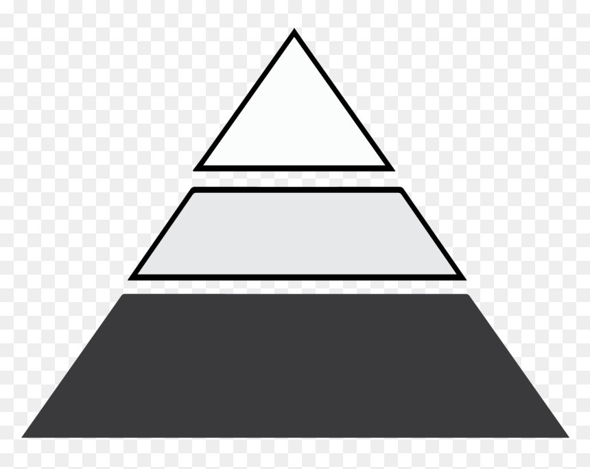 Pyramid Transparent Background - Png Download Black Triangle Pyramid, Png Download - pyramid png