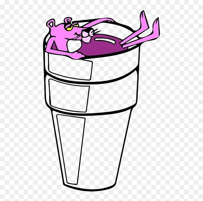 Pink Panther Lean Clipart , Png Download - Imagenes Trap Png, Transparent Png - lean png