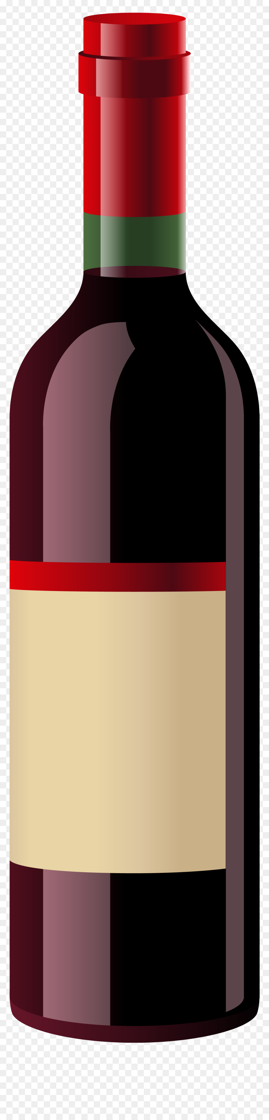 Red Wine Bottle Png Clipart - Wine Bottle Png Transparent, Png Download - bottle png
