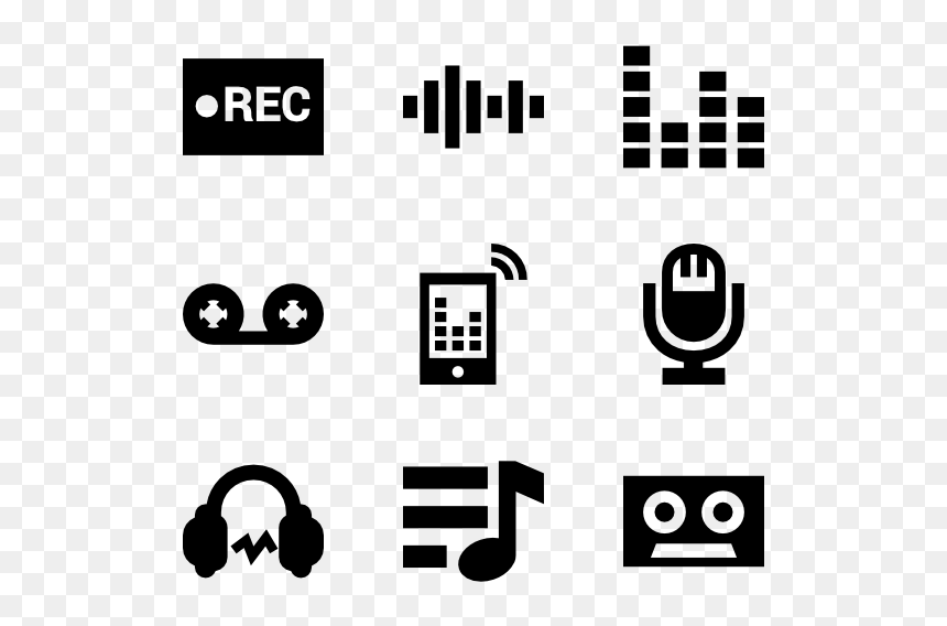 Recording Icon Free, HD Png Download - record png