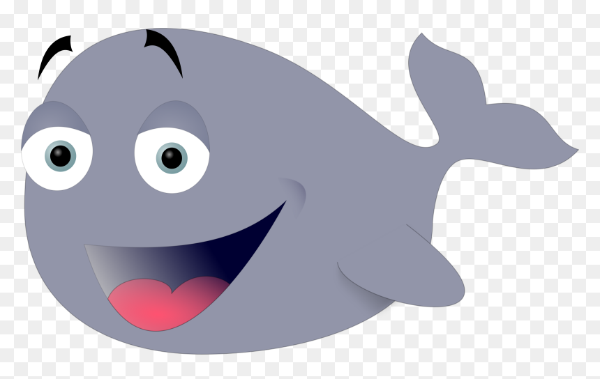 Funny Whale Clip Arts - Whale Clip Art, HD Png Download - whale png