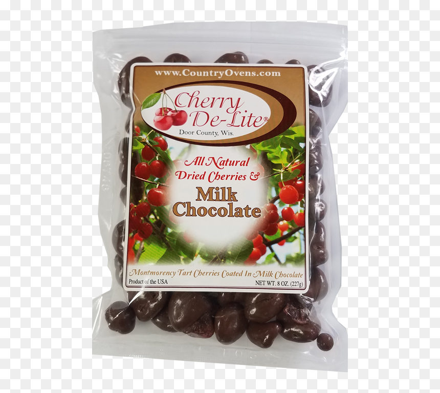 Milk Chocolate Covered Cherry De Lite - Cherry, HD Png Download - cherry png
