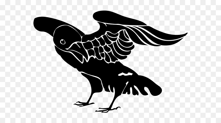 Black Crow, HD Png Download - crow png