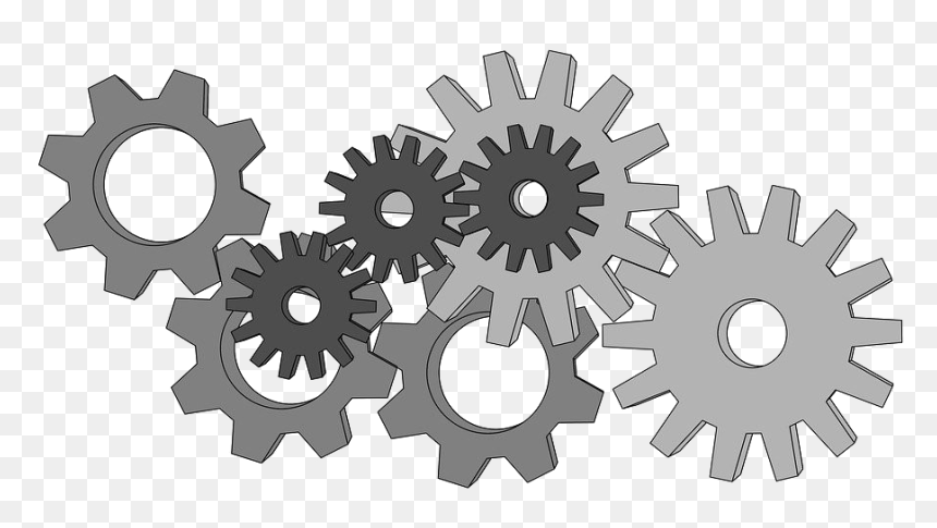 Gear Wheel Png Free Image - N Gauge Turntable Motorised, Transparent Png - gears png