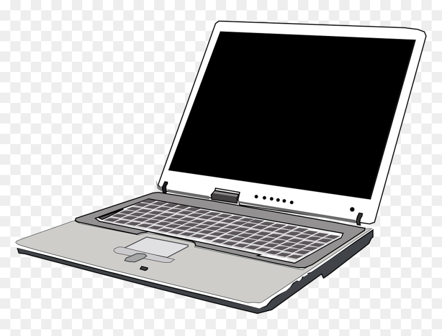 Clip Art Laptop Computer, HD Png Download - notebook png