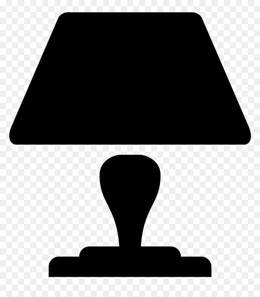 Olympic Games Clipart Lamp - Lamp Black Icon, HD Png Download - lamp png