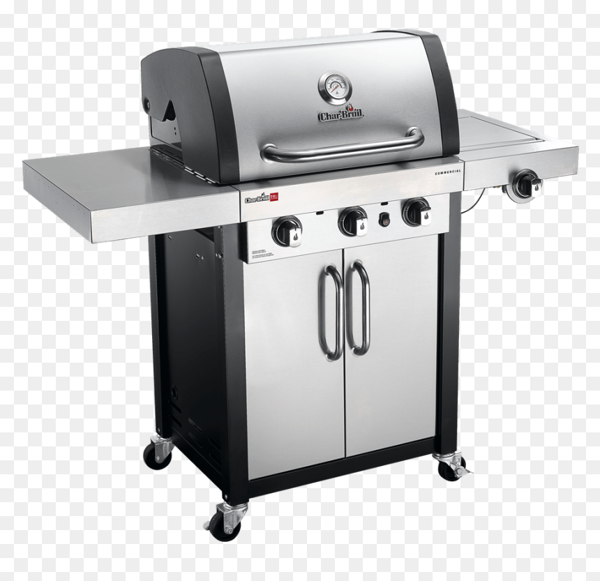 Outdoor Grill Png - Char Broil Commercial Grill, Transparent Png - grill png