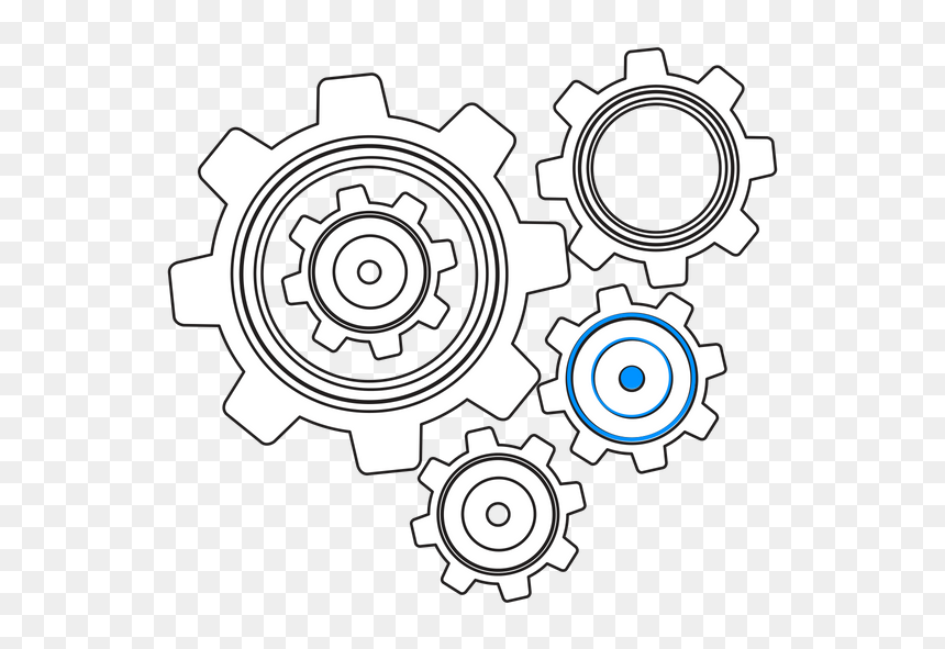 Gears - Graphics, HD Png Download - gears png