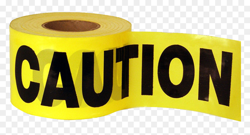 Yellow Caution Barricade Tape , Png Download - Duc Tape Transperent Png, Transparent Png - caution tape png