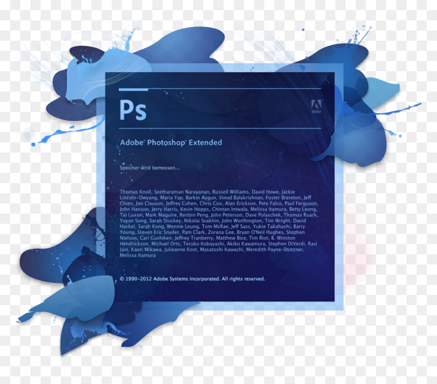 Cs6 Start-up - Adobe Cs6, HD Png Download - photoshop logo png