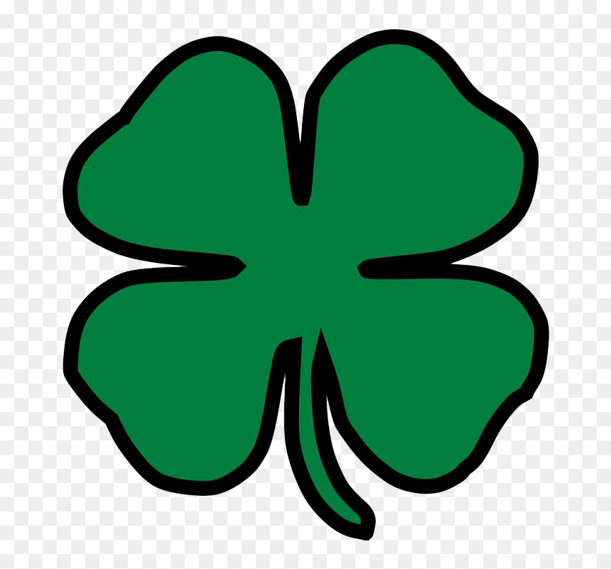 Transparent Four Leaf Clover, HD Png Download - clover png