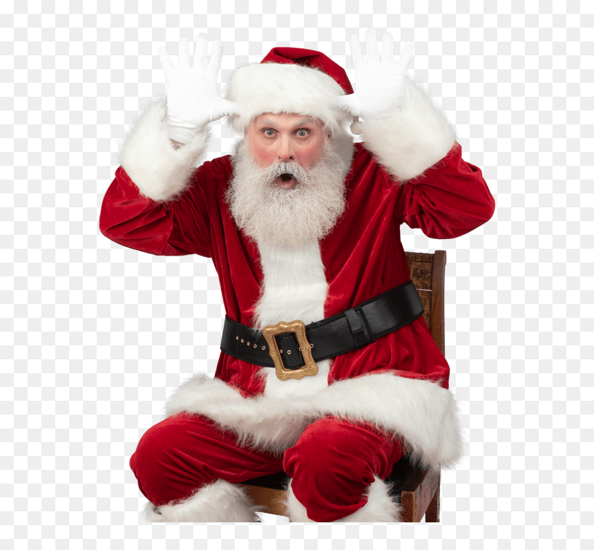 Men - Santa Claus, HD Png Download - santa beard png