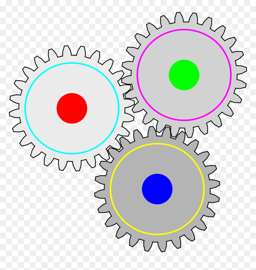 Impossible Gears Clip Arts - Impossible Gears, HD Png Download - gears png