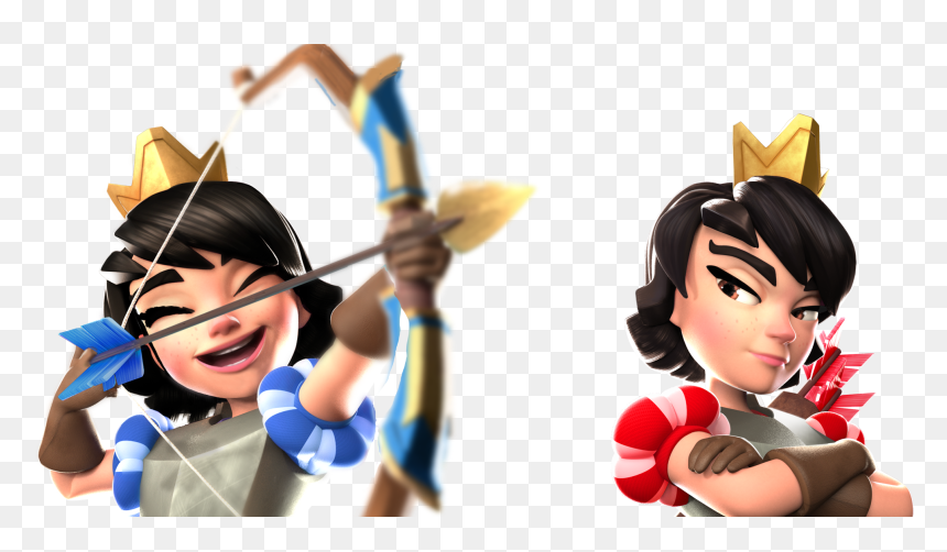Princesa Clash Royale Png , Png Download - Clash Of Clans Princess, Transparent Png - clash royale png