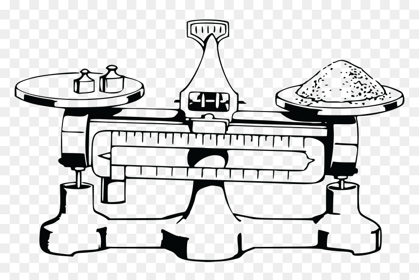 Free Clipart Of A Balanced Scale - Balances Clipart, HD Png Download - scale png
