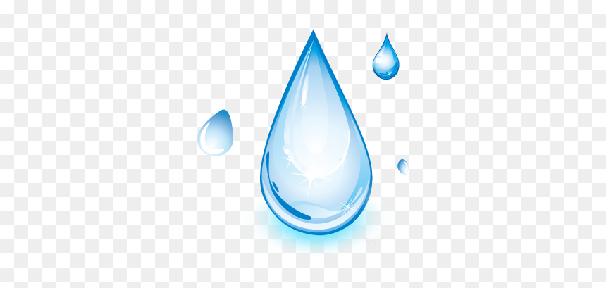 Drop Distilled Water Light - Darkness, HD Png Download - water drops png