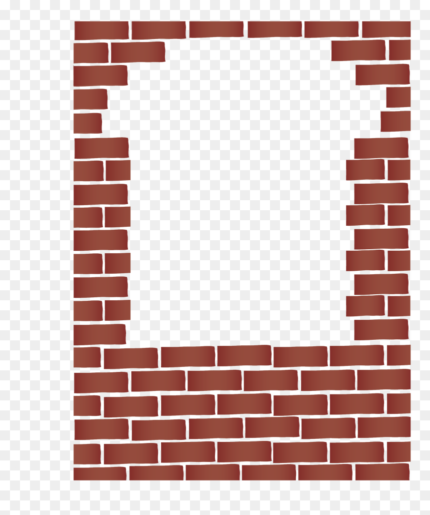 Brick Wall Cartoon - Cartoon Brick Wall Png, Transparent Png - brick png