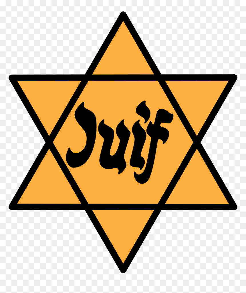 Transparent Judaism Symbol Png - Star Of David Holocaust Png, Png Download - star of david png
