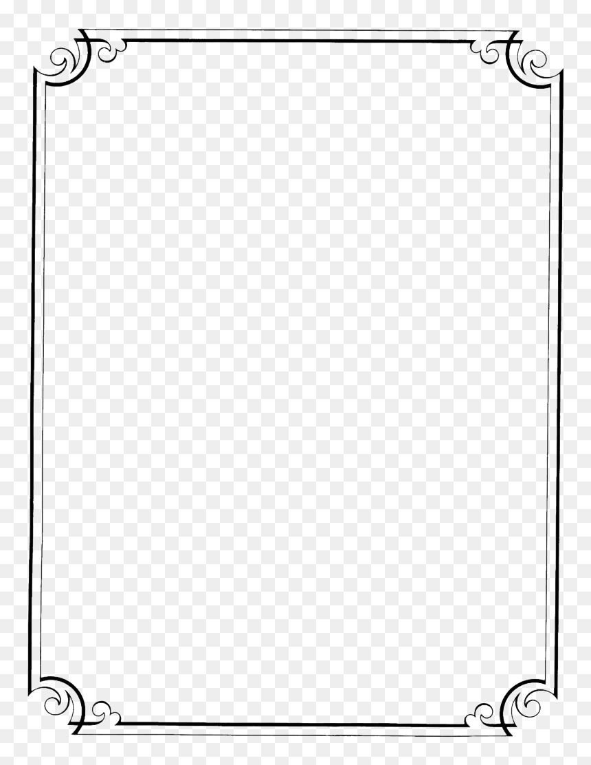 Black Border Png Image - Whiteboard, Transparent Png - black border png