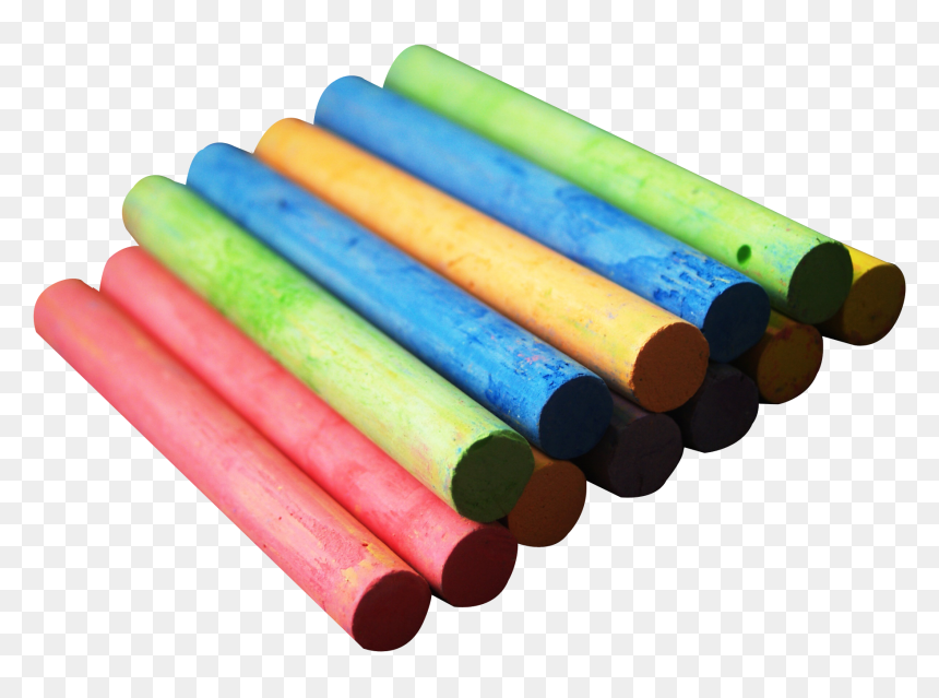 Chalkboard Png For Kids - Color Chalk Piece Png, Transparent Png - chalkboard png