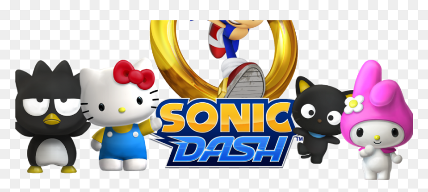 Hello Kitty Invades Sonic Dash In December - Hello Kitty Sonic Dash Png, Transparent Png - hello kitty png