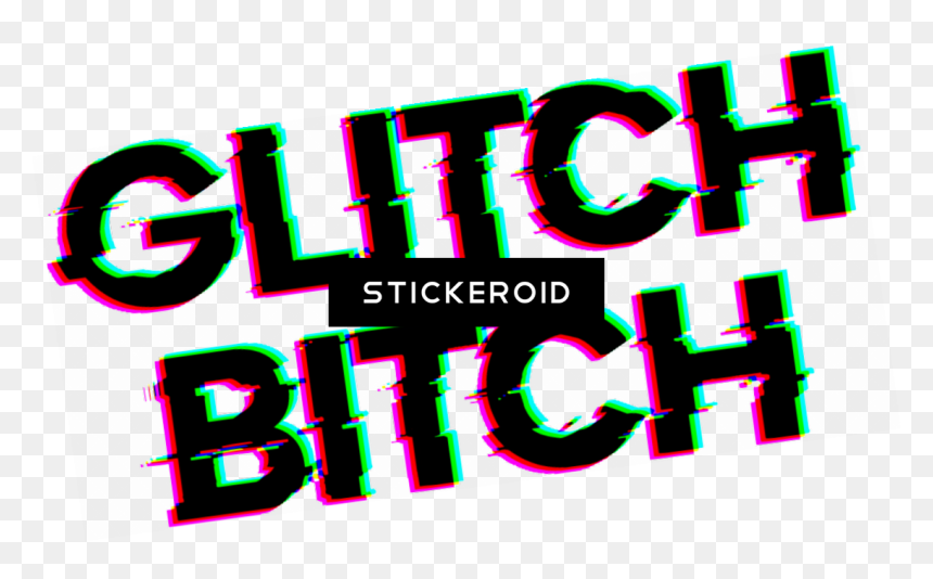Glitch Bitch - Bitch Glitch, HD Png Download - glitch png