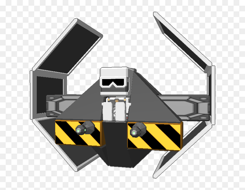 A Normal Tie Fighter From Star Wars, I Tried To Make, HD Png Download - tie fighter png