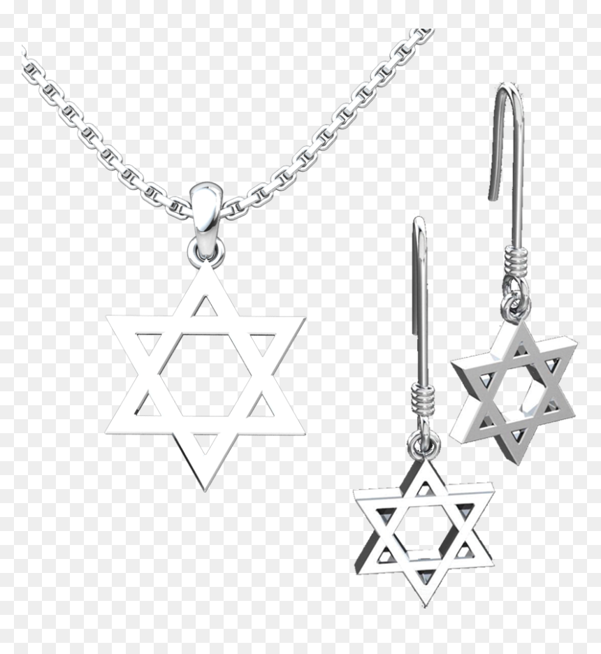 Pendant, HD Png Download - star of david png
