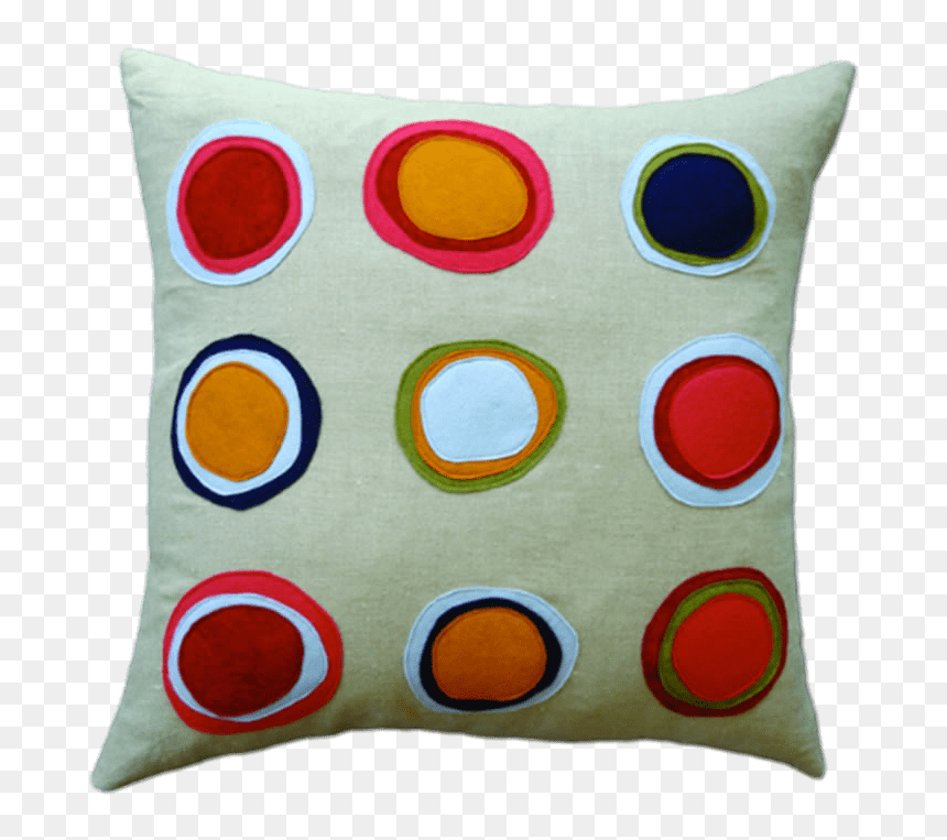 Pillow With Dots Clip Arts - Cotton Products, HD Png Download - pillow png