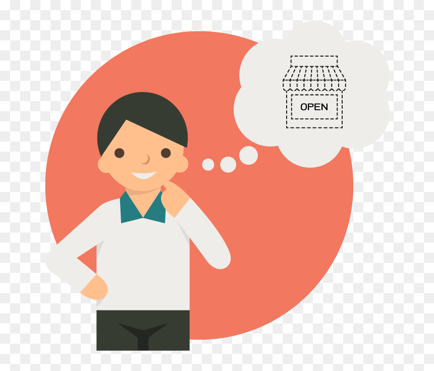 Businessman Thinking Png Download, Transparent Png - thinking png