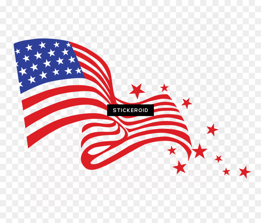 America Flag Hd - American Flag Background Png, Transparent Png - 4th of july png