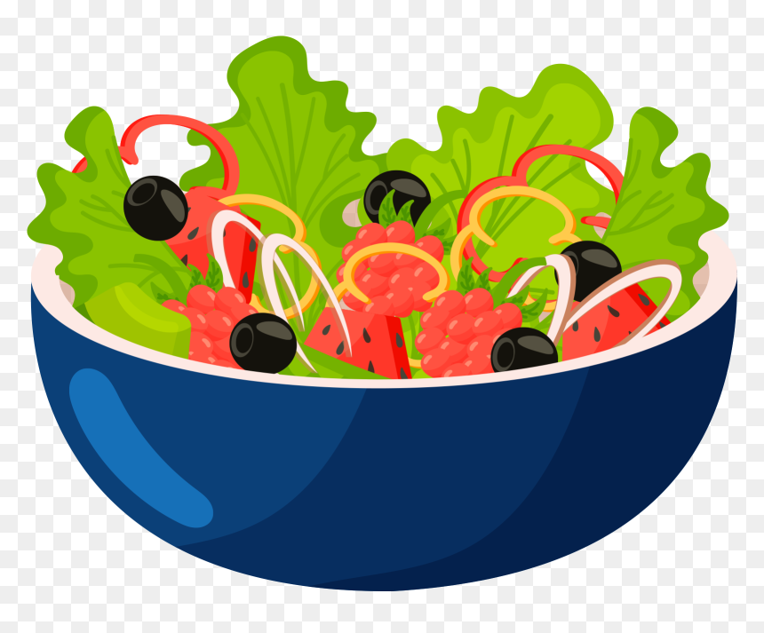 Blackberry Fruit Salad - Superfood, HD Png Download - salad png
