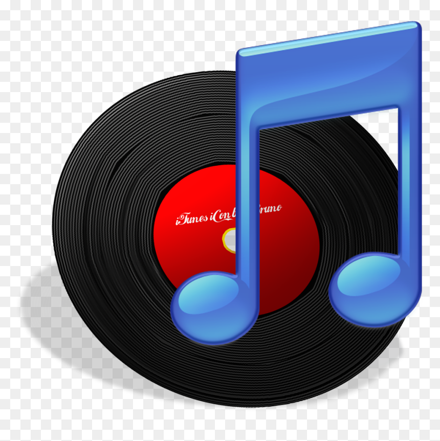 Full Size Of Itunes Vinyl - Itunes Icon, HD Png Download - itunes png