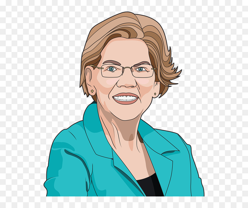Voting Warren Because She Is A Woman, HD Png Download - bernie sanders png