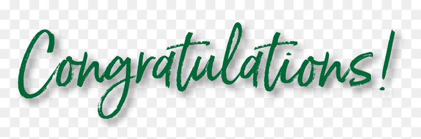 Calligraphy, HD Png Download - congratulations png