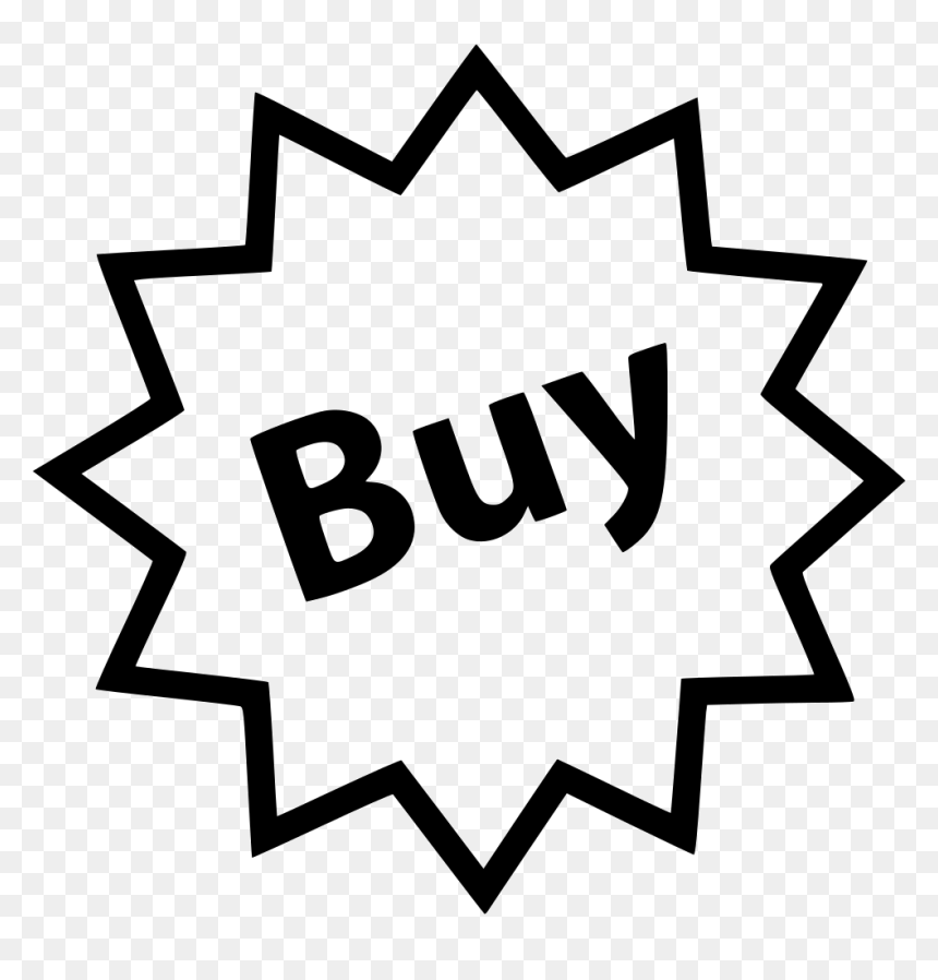 Buy Now Star Burst - Simple Sun Outline, HD Png Download - burst png