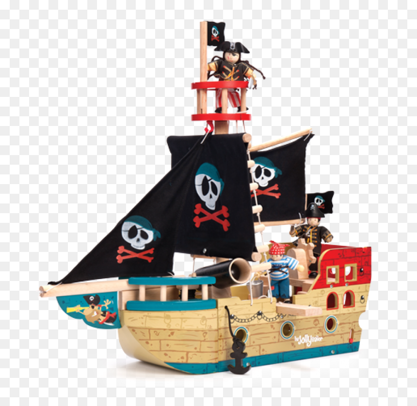 Pirate Ship Png Transparent Image Freeuse Library - Le Toy Van Piratskib, Png Download - pirate ship png