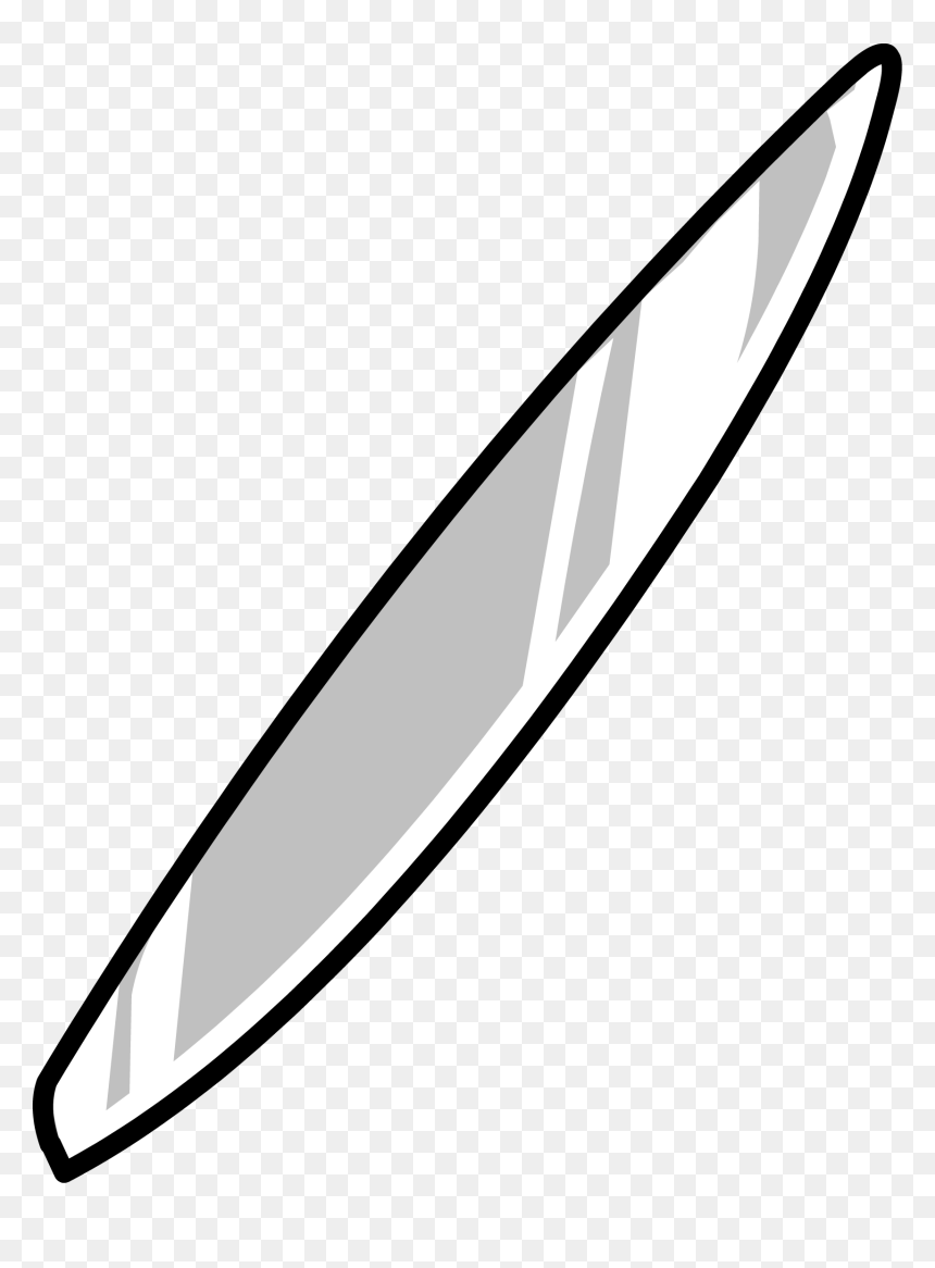 Club Penguin Rewritten Wiki - Club Penguin Surfboard, HD Png Download - surfboard png