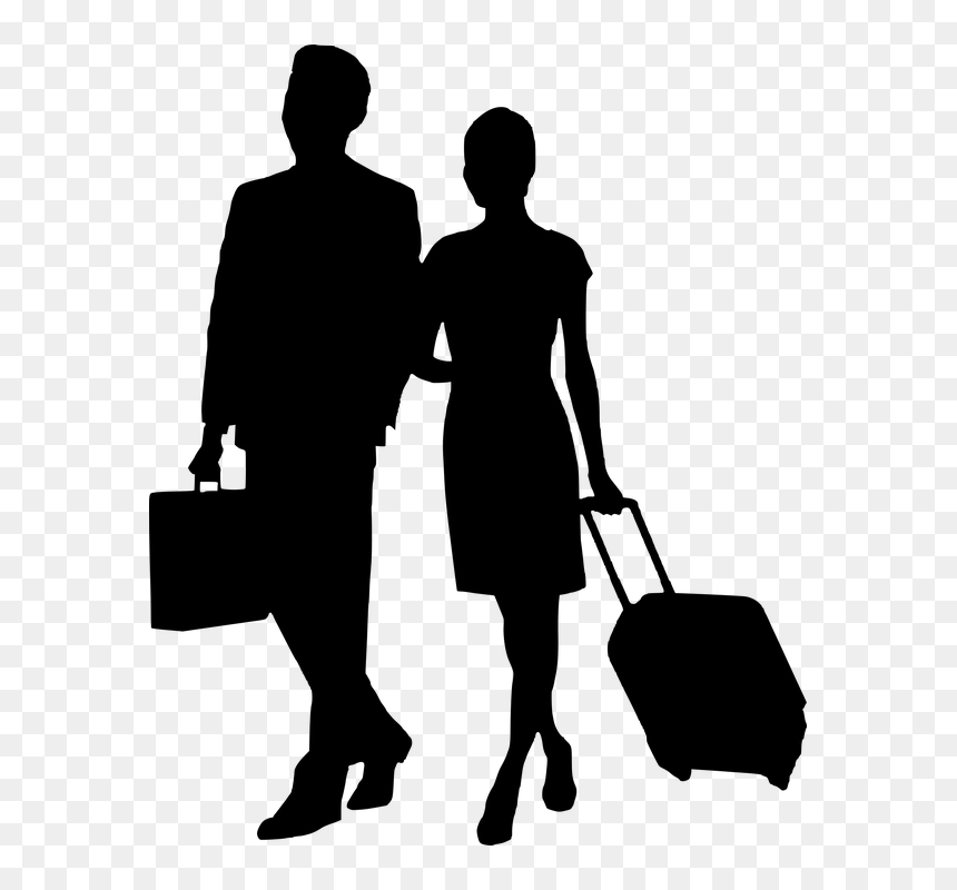 Tourist Silhouette Png, Transparent Png - woman silhouette png