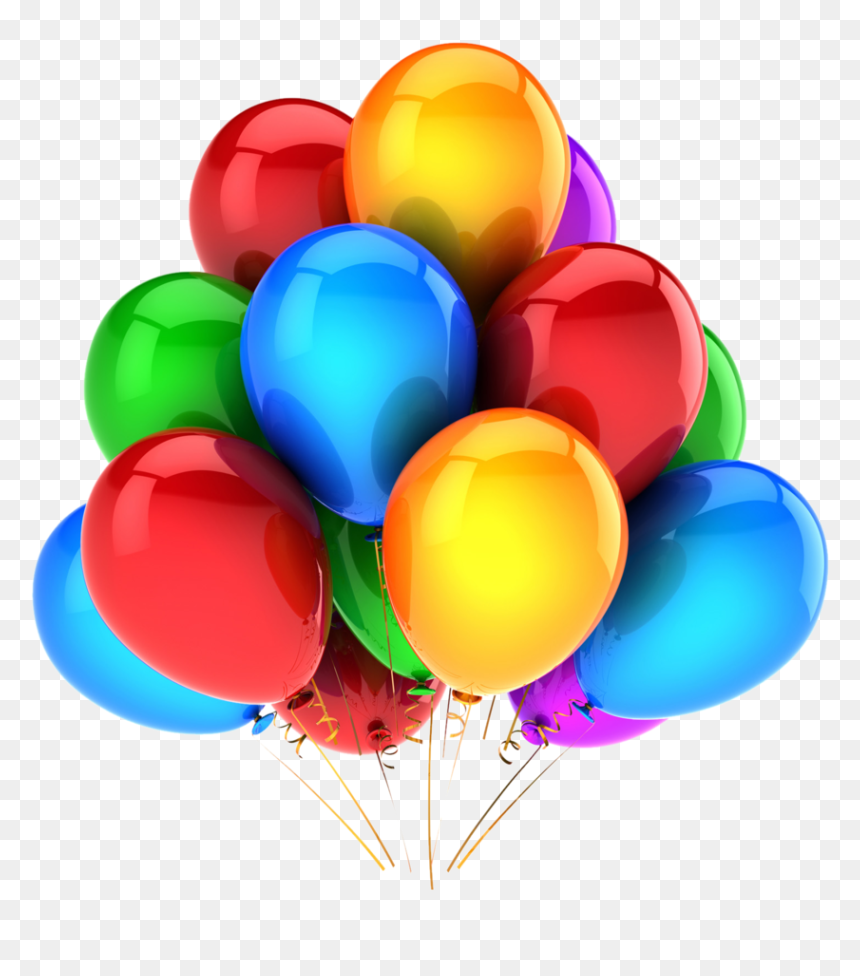 Birthday Balloons Png Hd Clipart , Png Download - Balloons Png, Transparent Png - birthday balloons png
